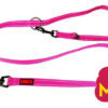 Correa Ajustable Kong Nylon Medium - Perros Y Gatos Color Fucsia