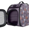 Bolso Ibiyaya P/perro/gato Collapsible Shoulder Carrier Grey - Imagen 6