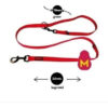Correa Kong P/ Perro Reflectivo Nylon Ajustable Medium 2 Mts - Imagen 20