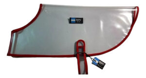 Ropa Perro Piloto Mpc Vinilico Transparente Talle 28