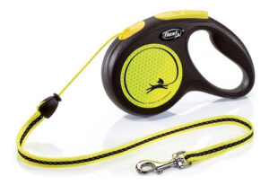 Correa Exttensible Flexi New Neon M Cordon 5m Hasta 20kg