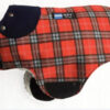 Ropa Perro Manta Mpc Escocés C/corderito Talle 28 - Imagen 2