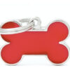Chapita Id Mascota My Family Basic Handmade Bone Small - Imagen 2