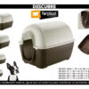 Cucha Térmica Iglu Ferplast Kenny N° 5 Italiana 100x70x70cm - Imagen 5
