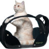 Bolso Ibiyaya P/perro/gato Hard Rock Transparent Hardcase - Imagen 3