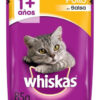 Whiskas Pouch Pollo En Salsa 85 Grs. X 12 Unidades - Imagen 2