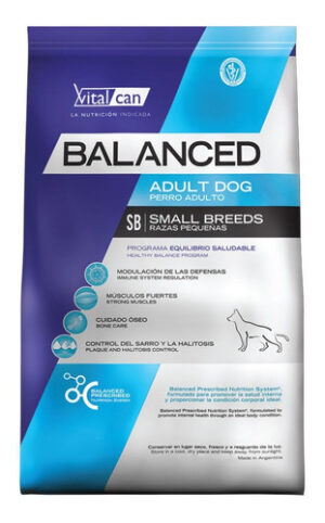 Vitalcan Balanced Perro Adulto De Raza Pequeña x 7.5 kg