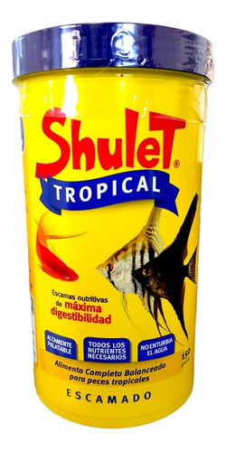 Alimento Peces Shulet Tropical 150 Gr Escamado