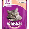 Whiskas Pouch Salmon En Salsa 85 Grs. X 12 Unidades - Imagen 2