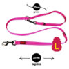 Correa Kong P/ Perro Reflectivo Nylon Ajustable Large 2 Mts - Imagen 17