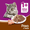 Whiskas Pouch Pavo En Salsa 85 Grs. X 12 Unidades - Imagen 3