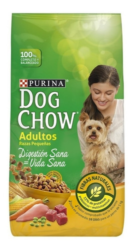 Dog Chow Vida Sana Digestión Sana Para Perro Adulto De Raza Pequeña x 21 kg