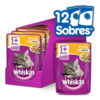 Whiskas Pouch Pollo En Salsa 85 Grs. X 12 Unidades