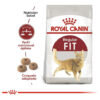 Royal Canin Feline Health Nutrition Fit Para Gato Adulto Sabor Mix En Bolsa De 7.5 kg - Imagen 3