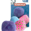 Juguete Para Gatos Rascals Pack De 3 Pelotas Surtidas