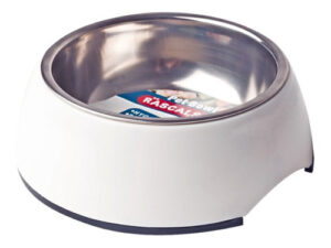 Comedero Perro Small Plástico/acero Inox Rascals Antidesl