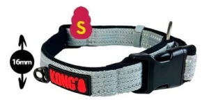 Collar Perro Kong Regulable Acolchado Small 25-35 Cm X 16 Mm