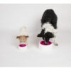 Comedero/bebedero Perro Cocooning Kaleido Fucsia 250 Ml - Imagen 2
