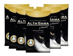 Piedras Sanitarias Absorsol Alta Gama Negra x 3,6kg Bolsón x 6 Unidades