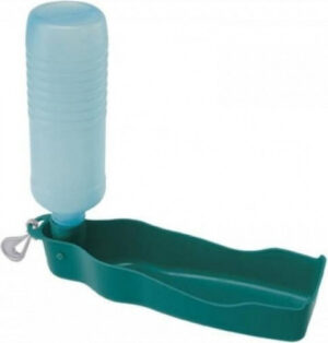 Bebedero Ferplast Para Perros Plegable Para Viajes X 0.550 Lt