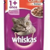 Whiskas Pouch Carne En Salsa 85 Grs. X 12 Unidades - Imagen 2