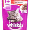 Whiskas Pouch Carne En Salsa 85 Grs. X 12 Unidades