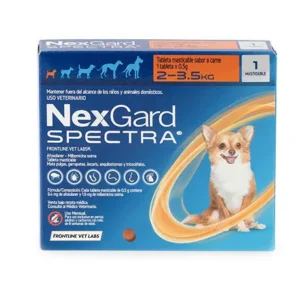NEXGARD SPECTRA Para Perros de 2 kg a 3.5 kg