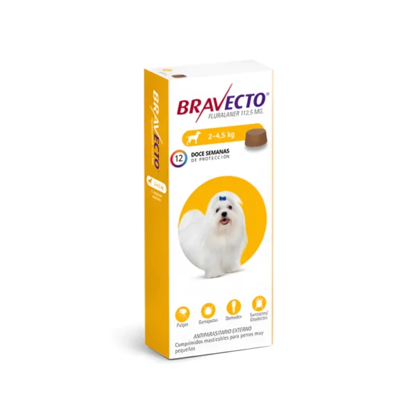 BRAVECTO  2 Kg a 4.5 Kg