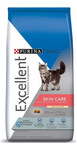 Purina Excellent Gato Adulto Skin Care X 1 Kg