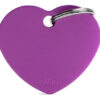 Chapita P/perro Corazón Aluminio Grabada Big !! Envío Hoy!! - Imagen 21