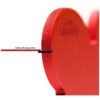 Chapita P/perro Corazón Aluminio Grabada Small ! Envío Hoy ! - Imagen 17