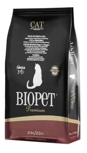 Biopet Gato Adulto Pescado X 10 Kg.