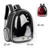 Mochila Transportadora Lazy Dog Para Mascotas Pequeñas - Imagen 7