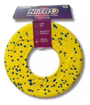 Juguete Para Perros Zeus Nitro Disco 22 Cm Flotante