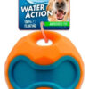 Juguete Perro Mega Pelota Water Action Cancat Color Naranja Con Azul