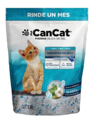 Piedras Sanitarias Silica Cancat Clasica x 3.8 Lt. X 8 Unidades