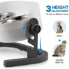 Comedero/bebedero Afp Elevado Lifestyle  2 Bowl X 220 Ml - Imagen 2