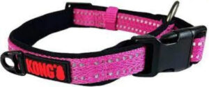 Collar Perro Kong Regulable Acolchado Large 45-66cm X 25mm