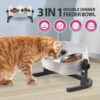 Comedero/bebedero Afp Elevado Lifestyle  2 Bowl X 220 Ml - Imagen 5