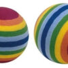 Juguete Para Gatos Ferplast Pelotas Rainbow X 2
