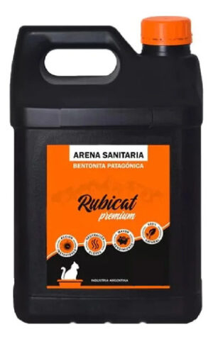 Piedras Sanitarias Rubicat Premiun Para Gato X 5,7 Kg