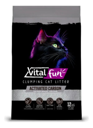 Piedritas Vitalfun Aglomerantes Carbón Activado x 6 Kg