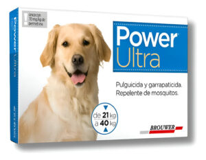 Pipeta Power Ultra Para Perros De 21 A 40 Kg
