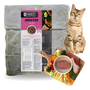 Alimento First Natural Congelado Gato Adulto X 3 Kg