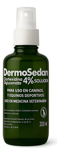 Dermosedan Spray Antiséptico 200ml (instituto Dermatológico)