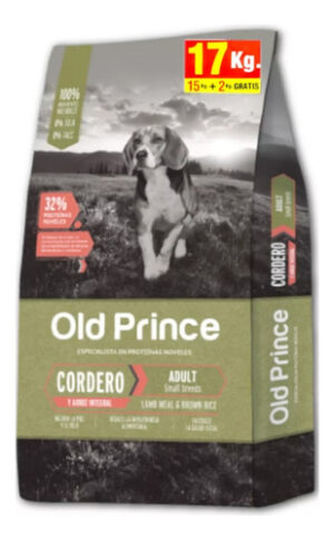 Old Prince Cordero Adulto Razas Pequeñas X 15 Kg+ 2kg Regalo