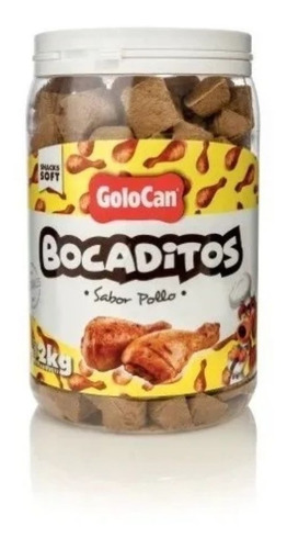 Golocan Bocaditos Snack Húmedos De Pollo 2kg