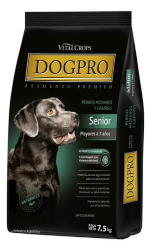 Dogpro Perros Senior Mayores De 7 Años x 7.5 Kg