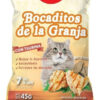 Bocaditos Golomiau Para Gatos Sabor De La Granja X 45 Gr