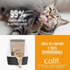 Arena Sanitaria Aglutinante Biodegradable Para Gatos Catit Go Natural Aroma Vainilla x 5,6 Kg - Imagen 4